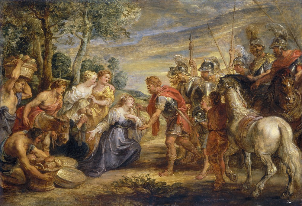 The Meeting of David and Abigail (c. 1630)