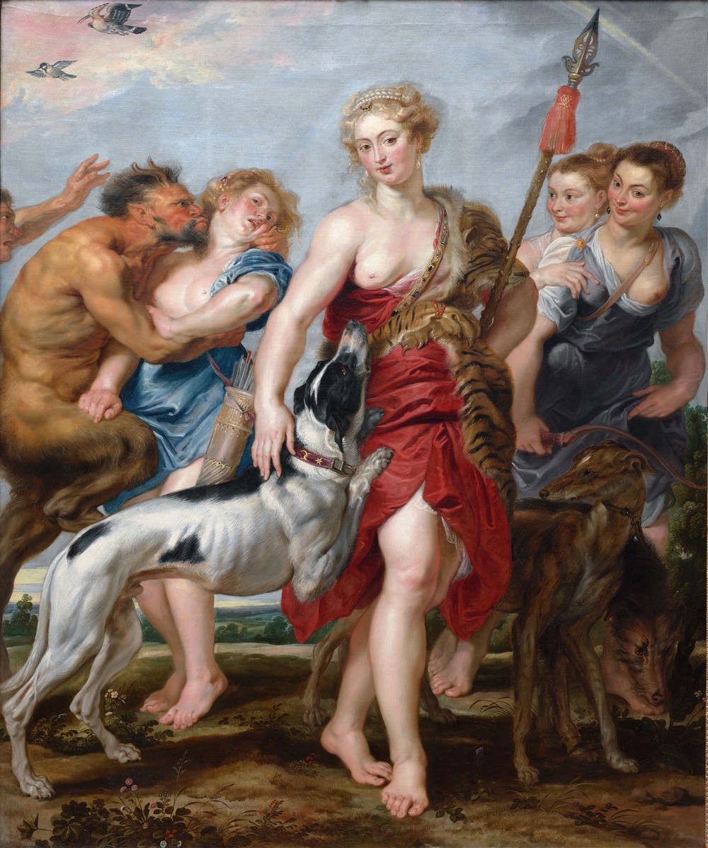 Diana and Her Nymphs Departing For The Hunt (C. 1615)