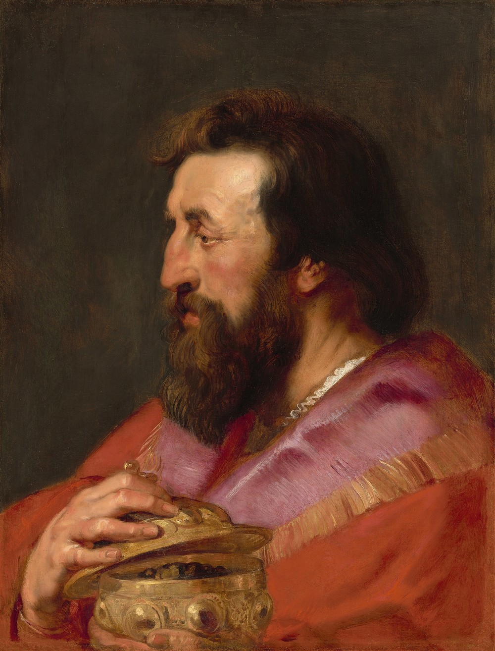Head of One of the Three Kings – Melchior,The Assyrian King (c. 1618)