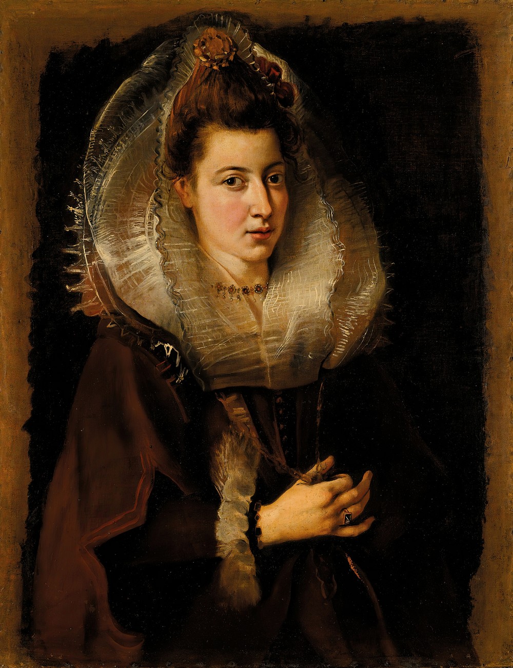 Portrait of a young woman