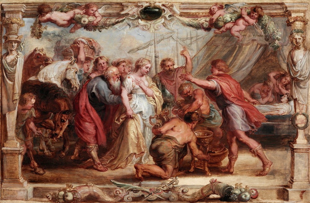 Briseis Given Back to Achilles (between 1630 and 1631)