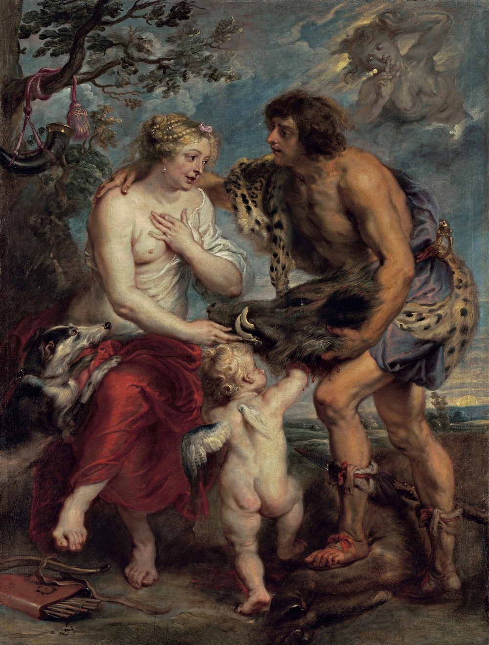Meleager and Atalante (circa 1635)