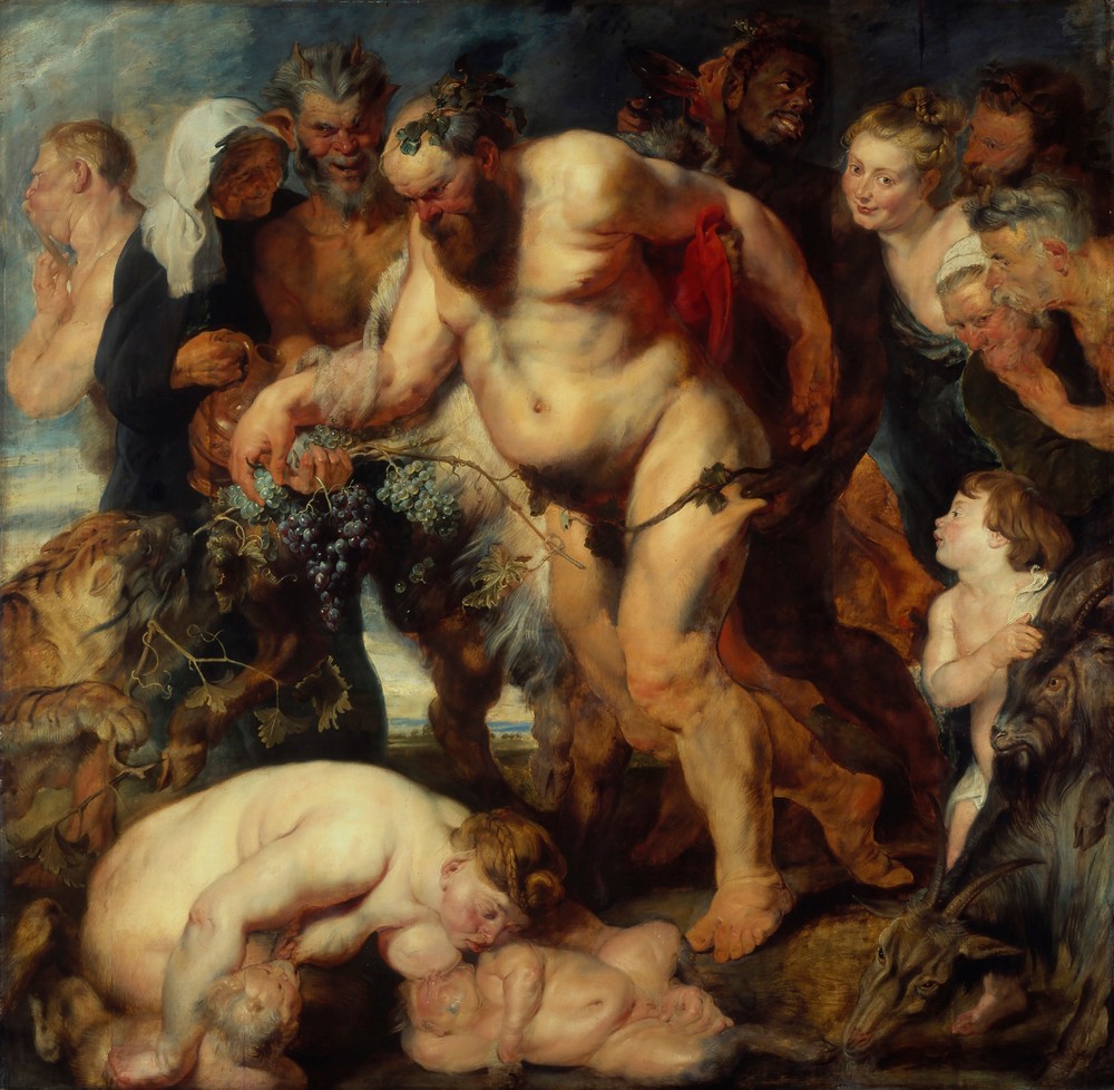 The drunken Silenus (circa 1618-1625)