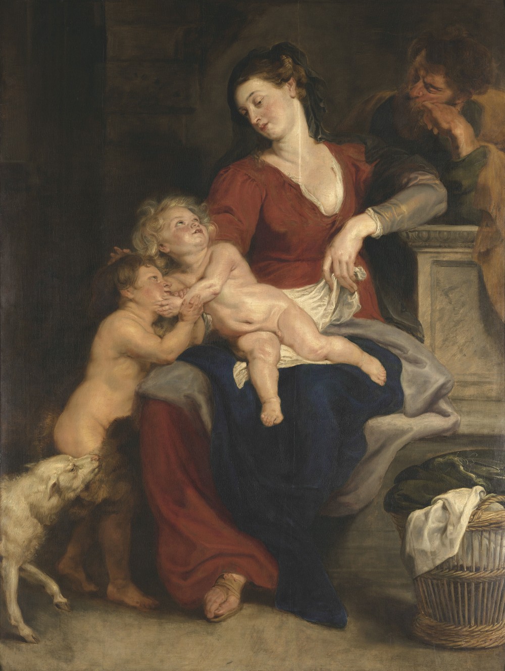 The Holy Family with the Basket (circa 1616-1617)