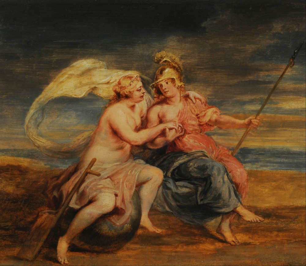Alegoría de la Fortuna y la Virtud (17th century)