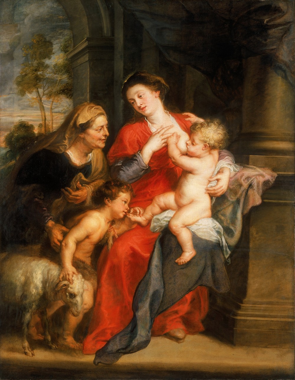 The Virgin and Child with Sts. Elizabeth and John the Baptist (between 1632 and 1634)