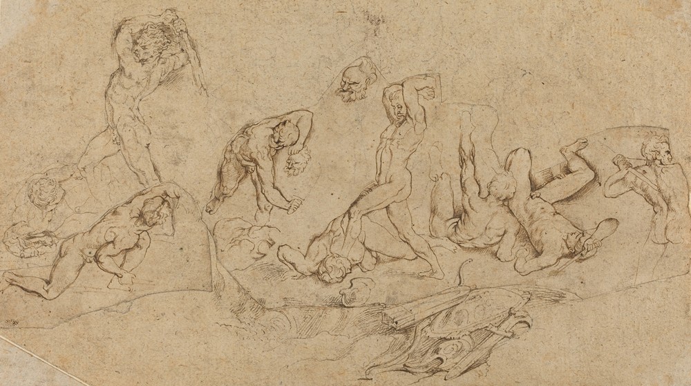 Battle of Nude Men