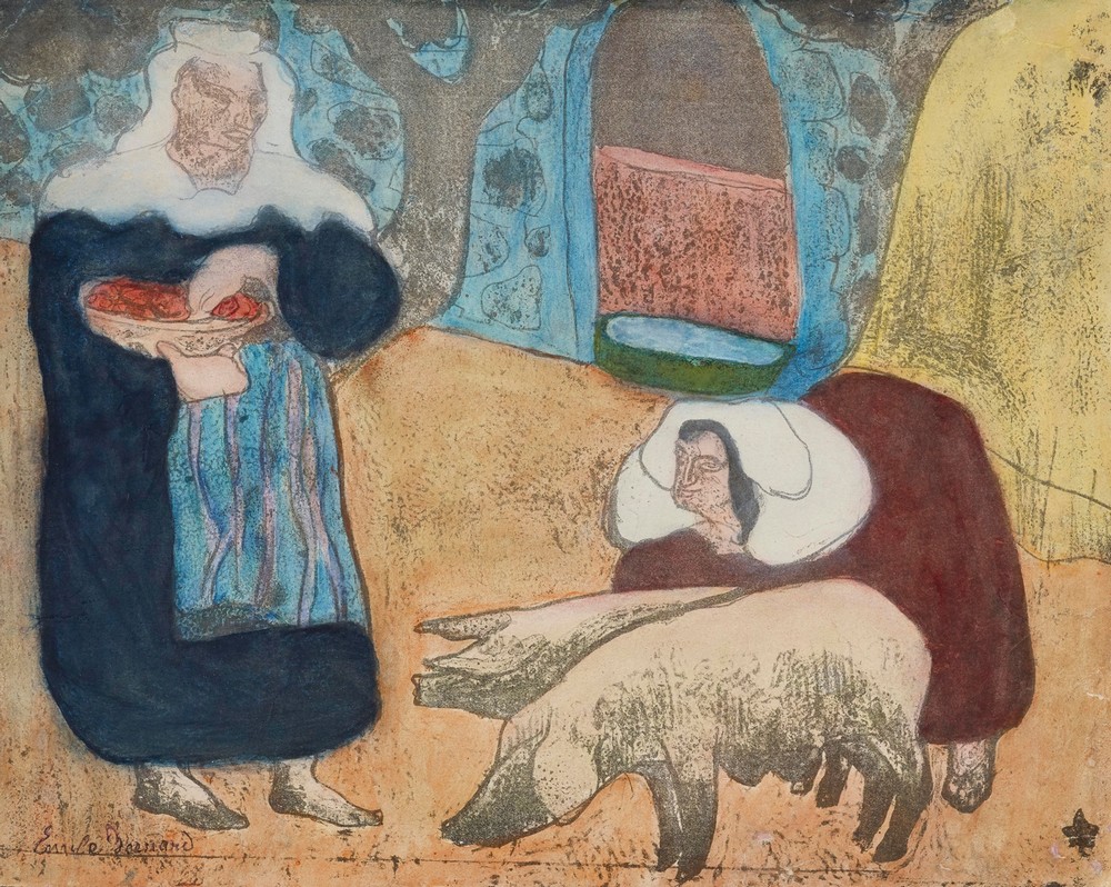 Femmes Au Porcs (Women With Pigs)