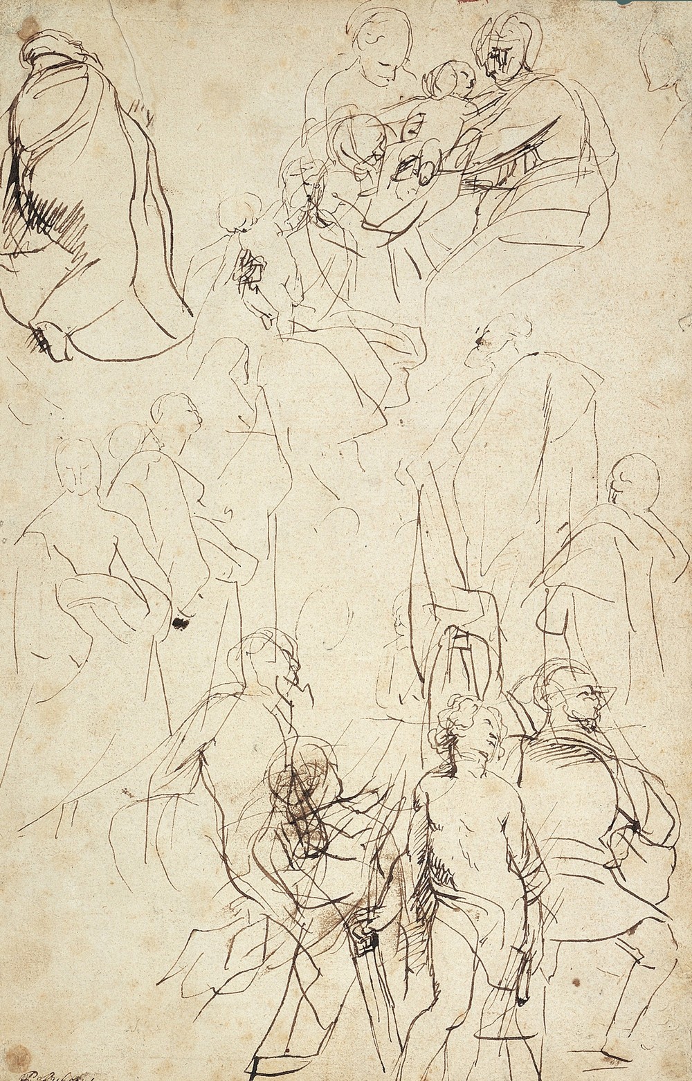 The Virgin Adored by Saints