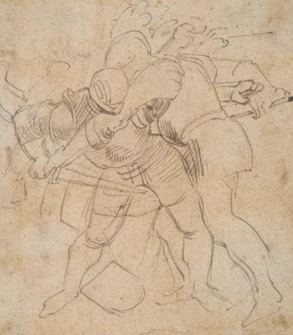 Two Armored Soldiers Fighting (ca. 1635–40)