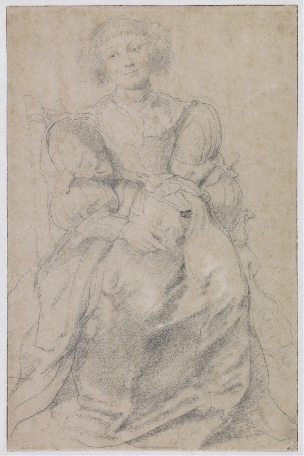 Portrait of Hélène Fourment (circa 1630 - 1631)