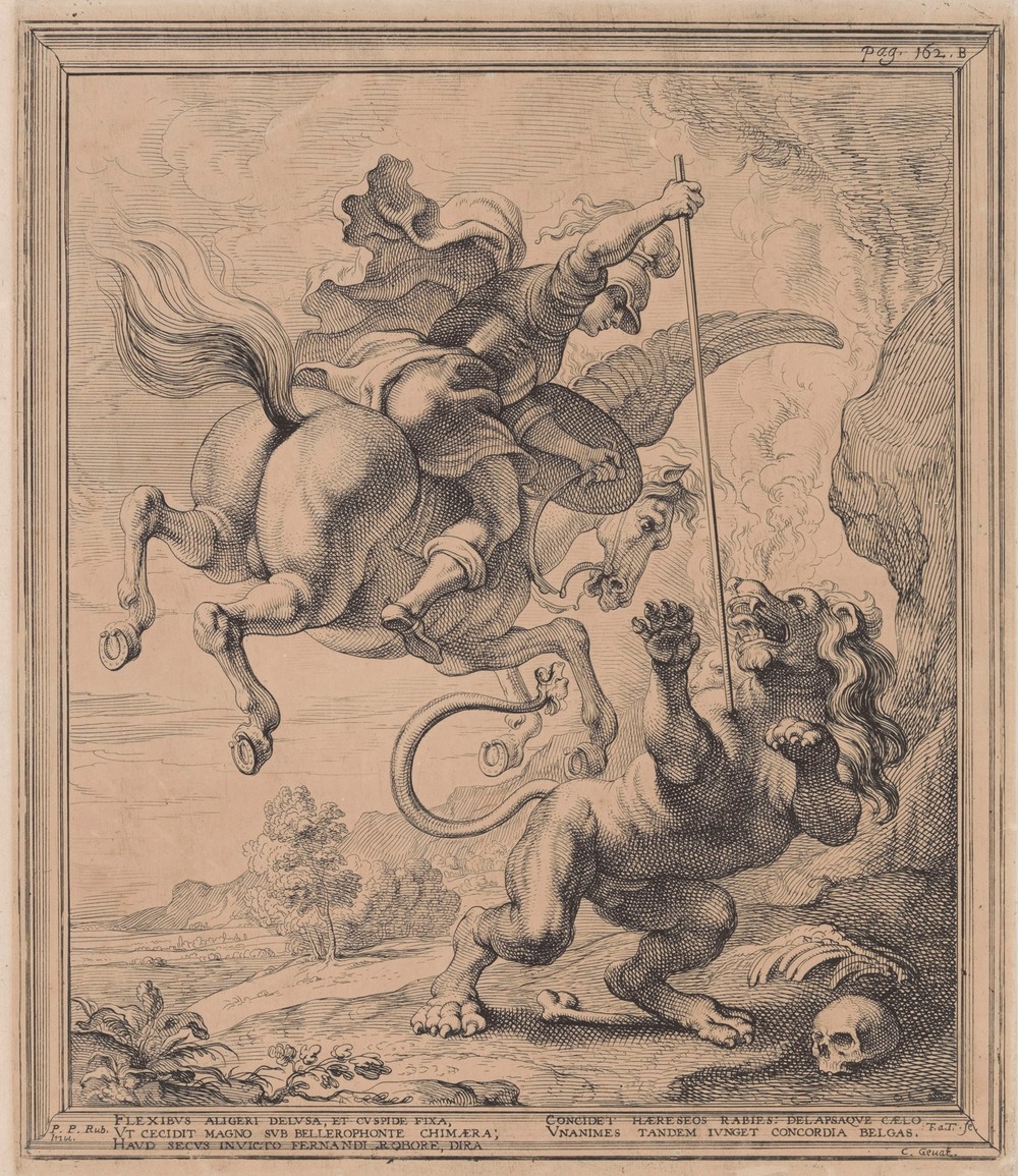 Bellerophon Killing the Chimera
