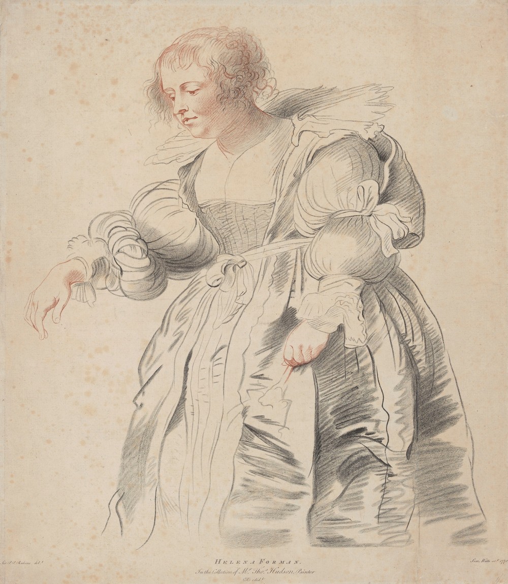 Standing Young Woman