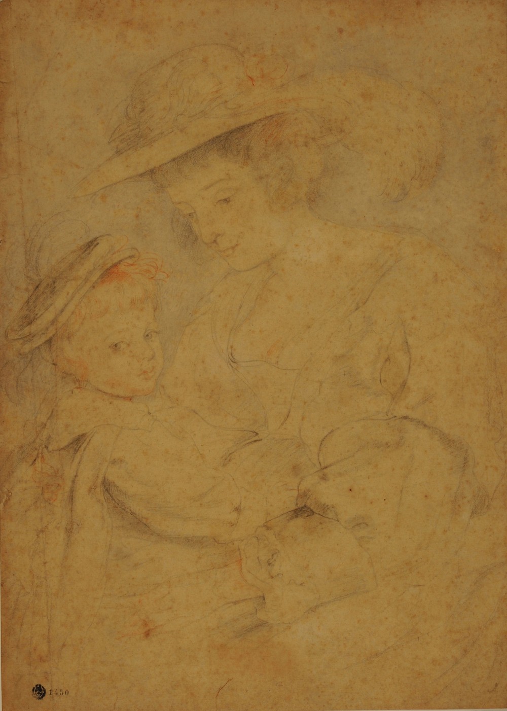 Helena Fourment and her son Frans (ca. 1634-1635)