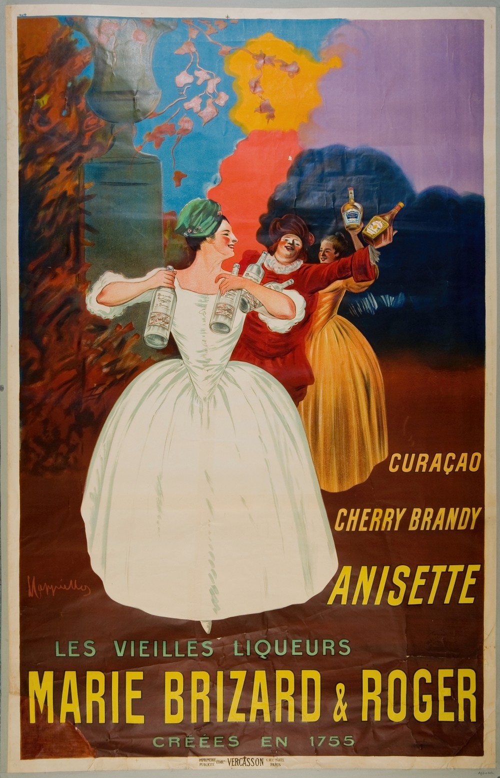 Les vieilles liqueurs Marie Brizard & Roger