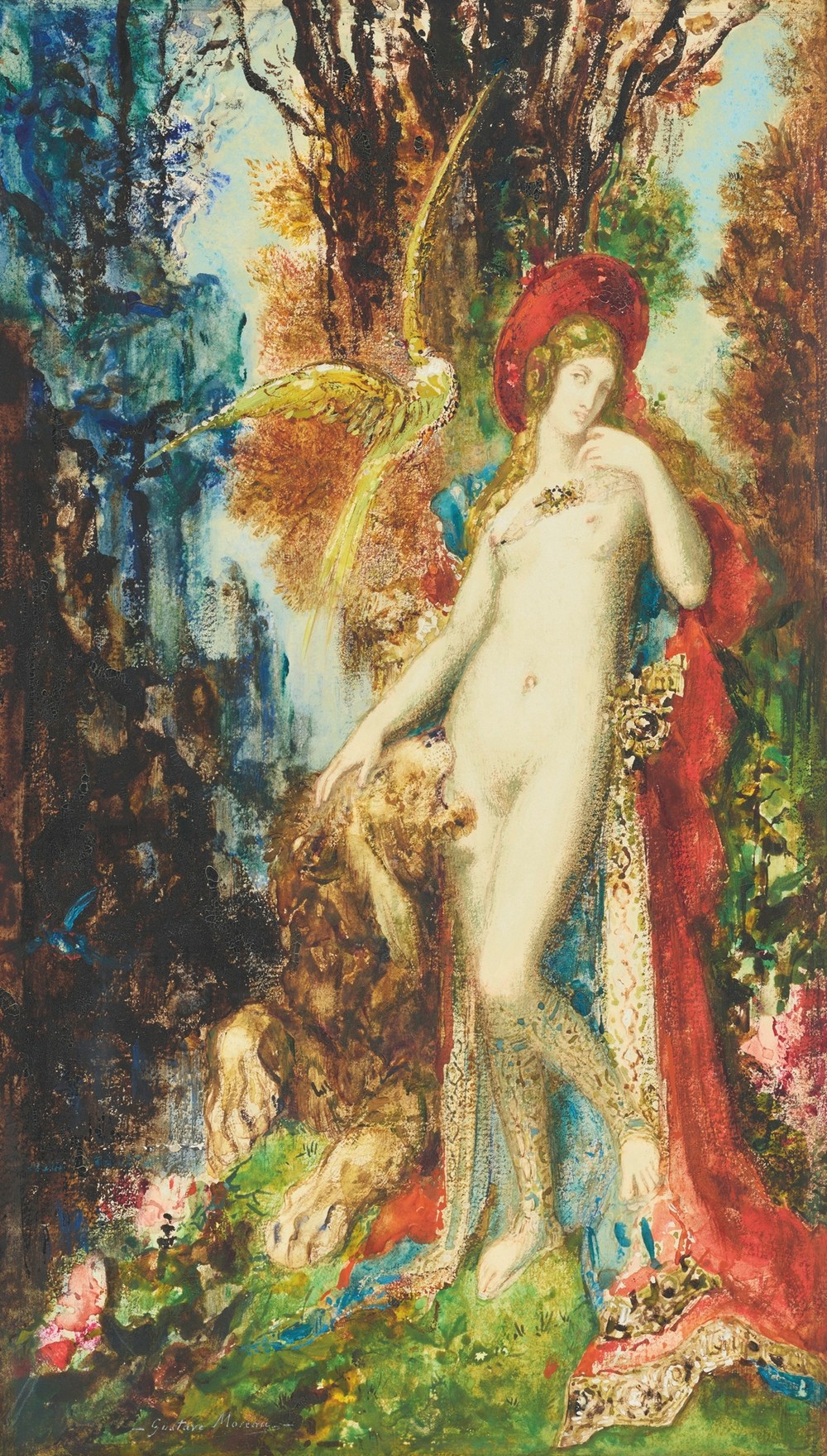 Le lion amoureux (The Lion in Love) (circa 1881)