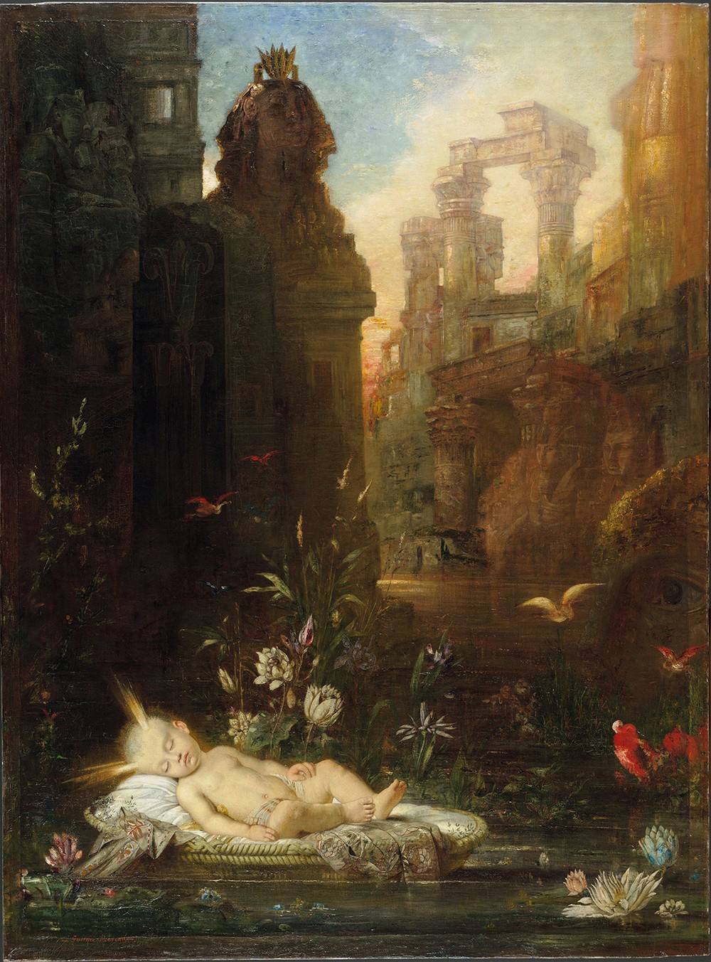 The Infant Moses (c. 1876-c. 1878)