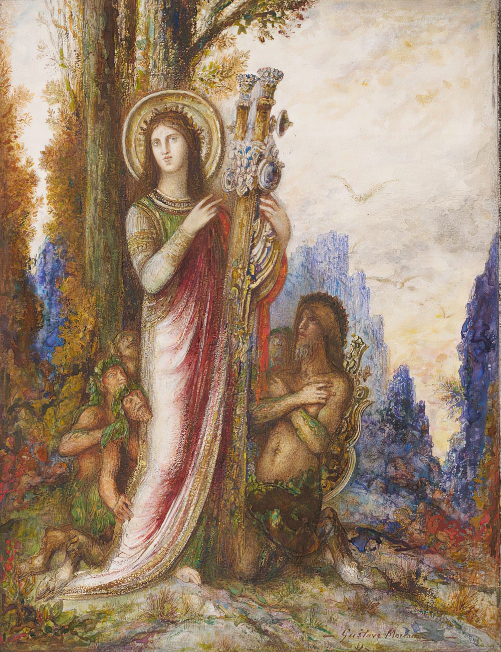 Poet And Satyrs (C. 1890-1895)