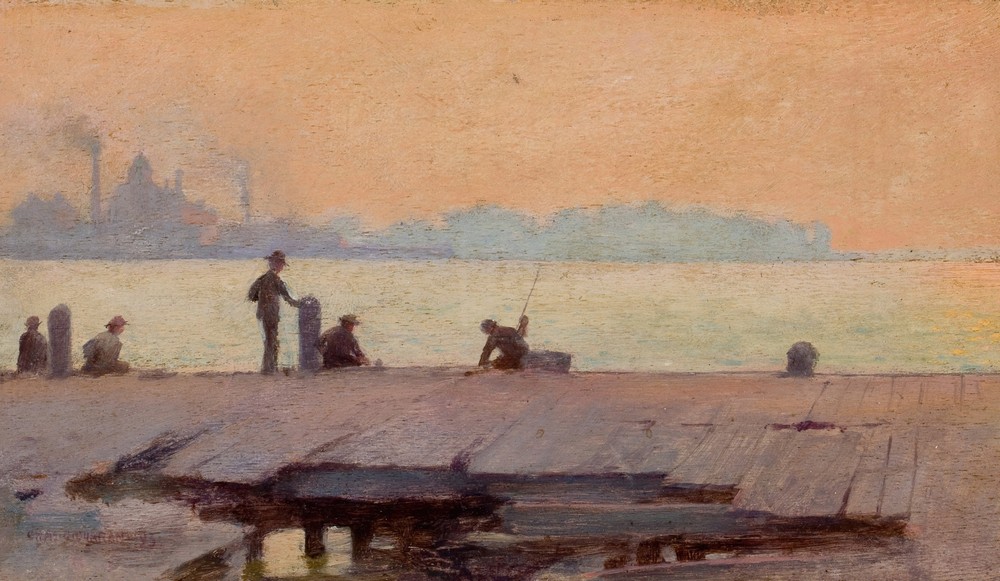Fishermen on the Dock