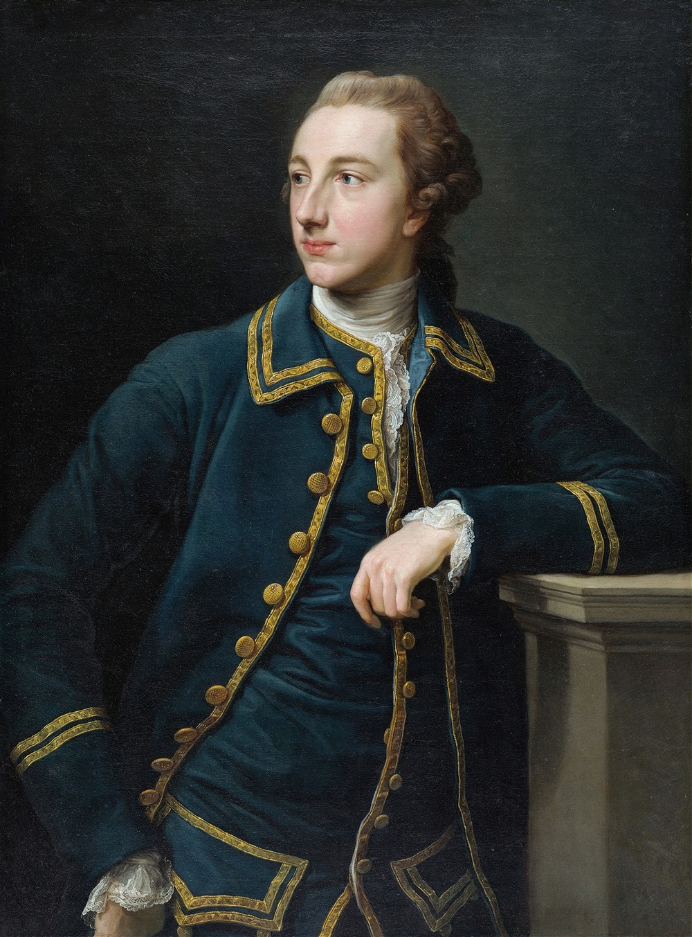 Portrait of a Man in a Green Suit (1760s)