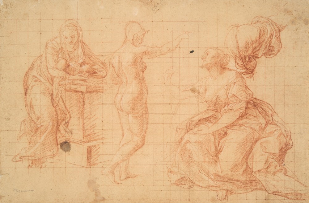 Studies for ‘Hercules at the Crossroads’ and for the ‘Nativity’ (ca. 1748)