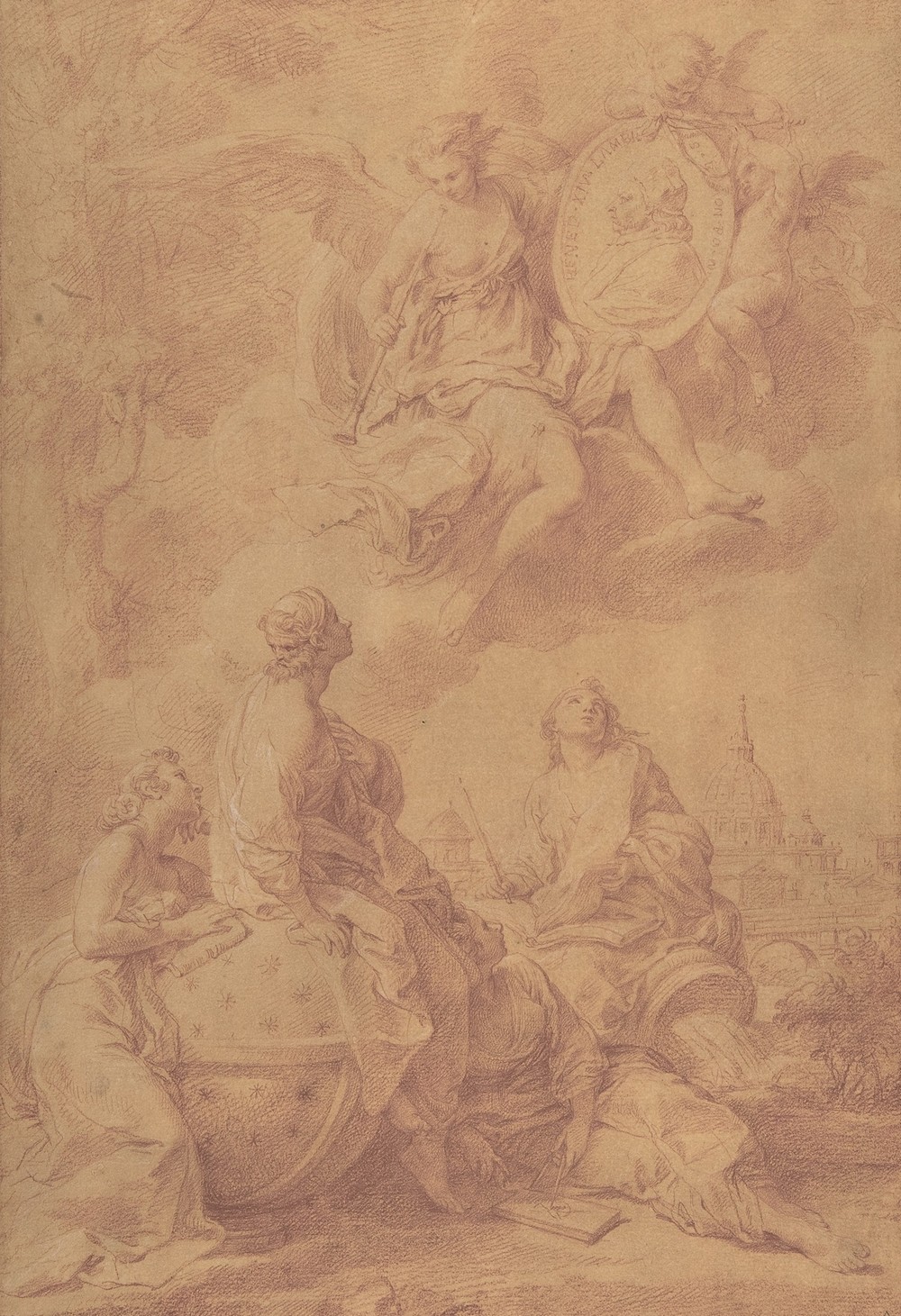 Allegory in Honor of Pope Benedict XIV (ca. 1745)
