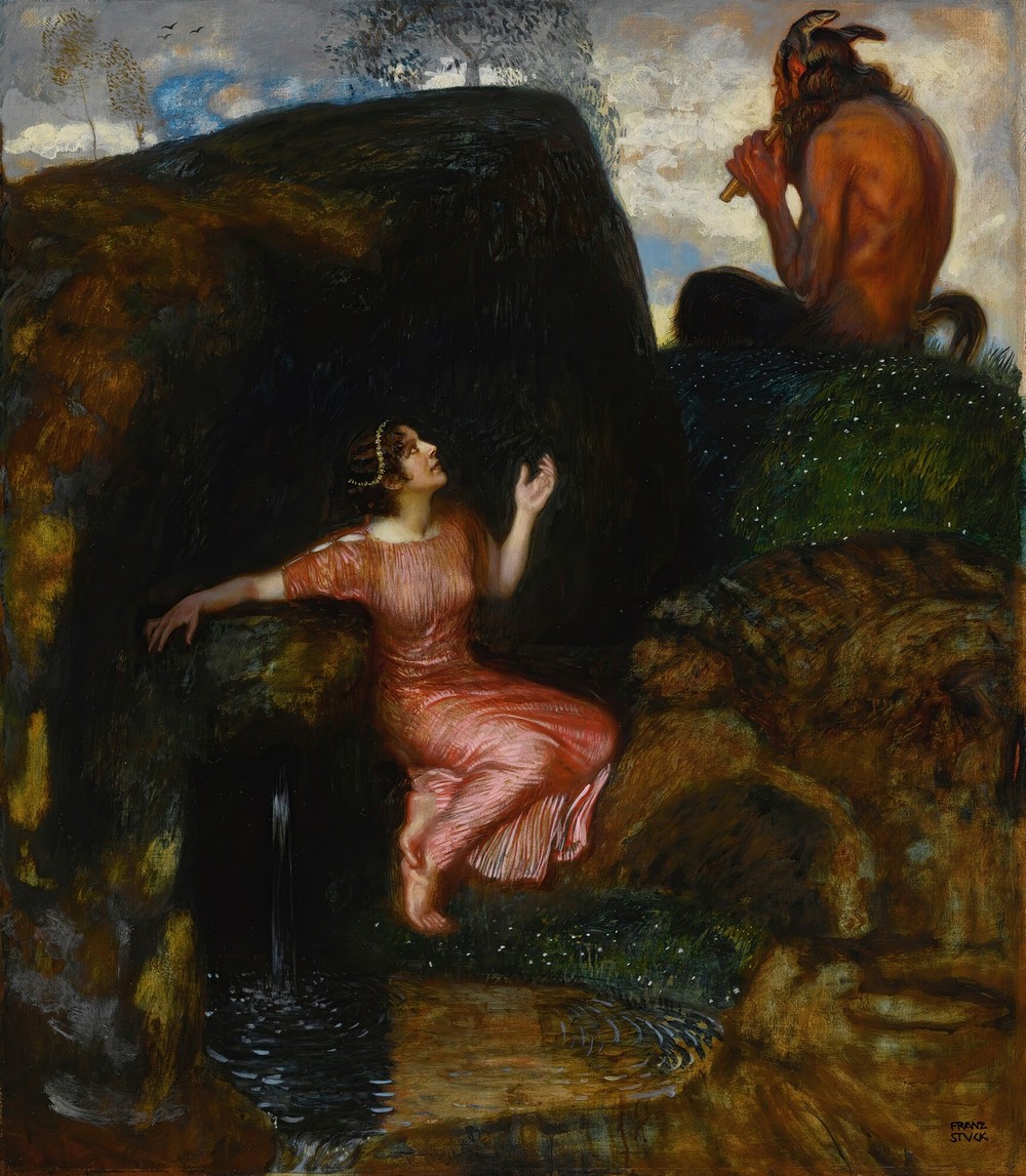 An Der Quelle (Lauschende Nymphe)