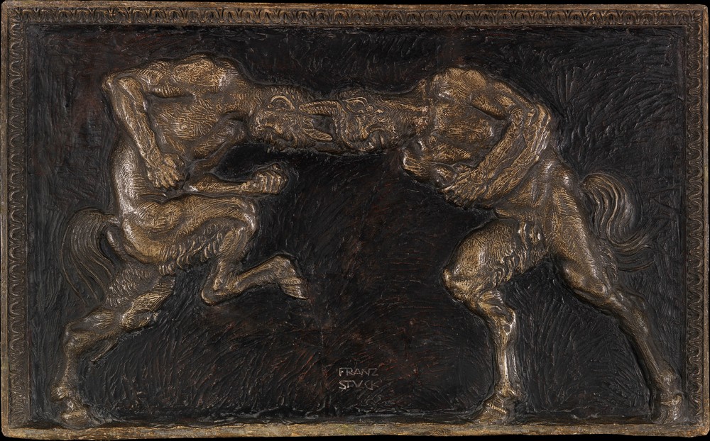 Kämpfende Faune (Ca. 1903)