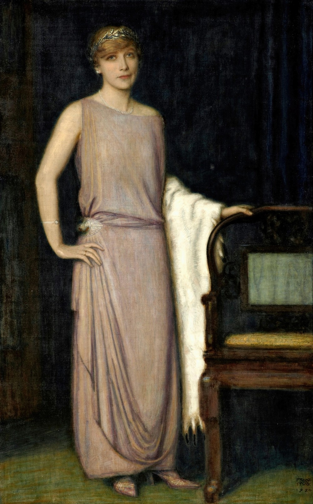 A portrait of Marianne Mechler
