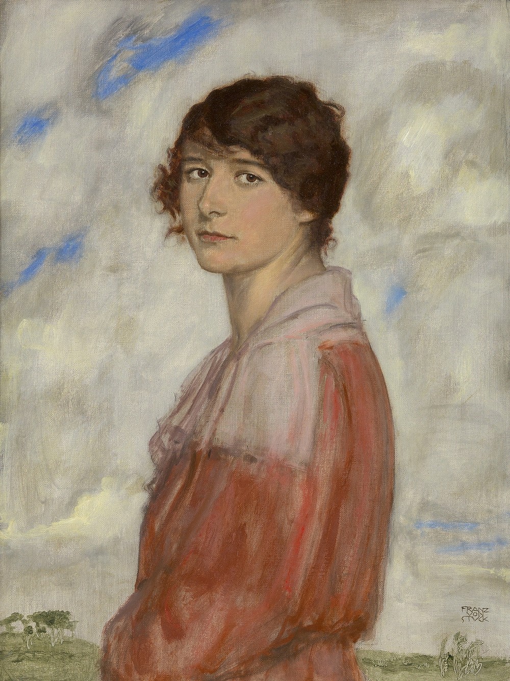 Lady in Red (around 1918)