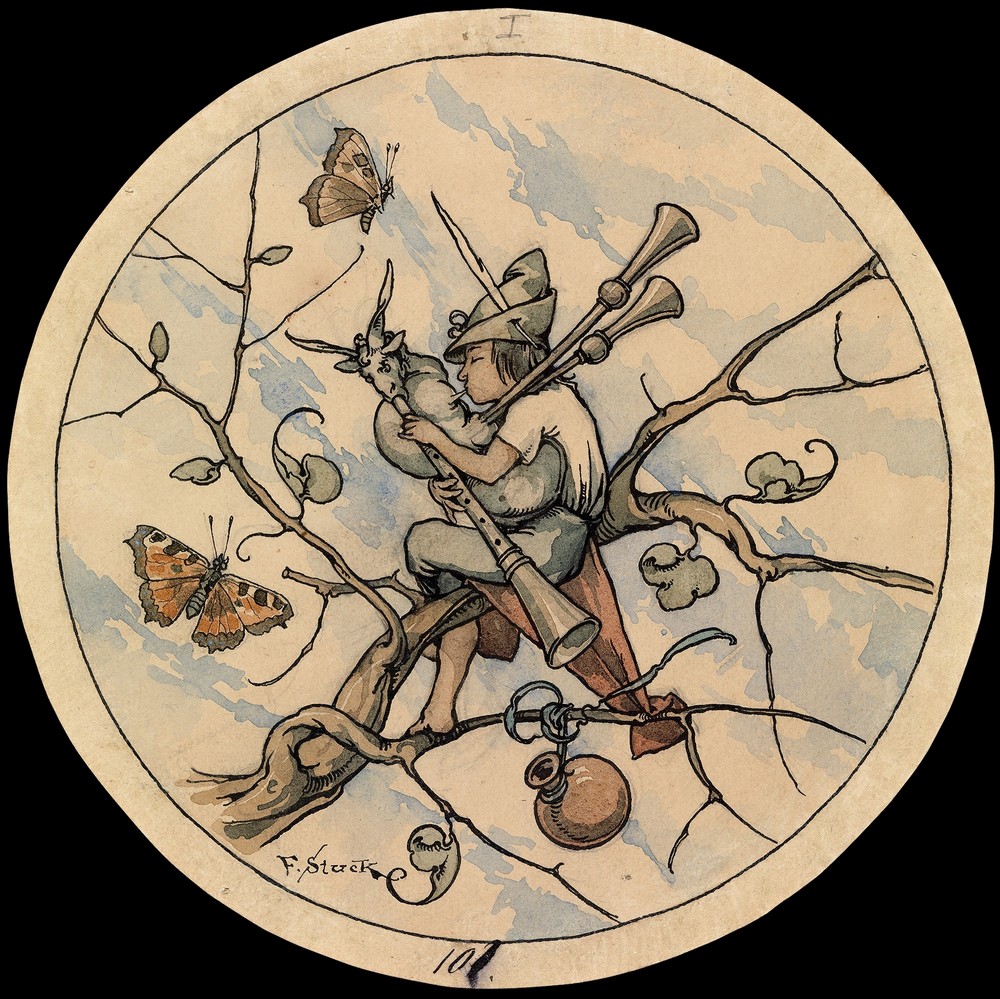 Dudelsackpfeifer (ca 1880)