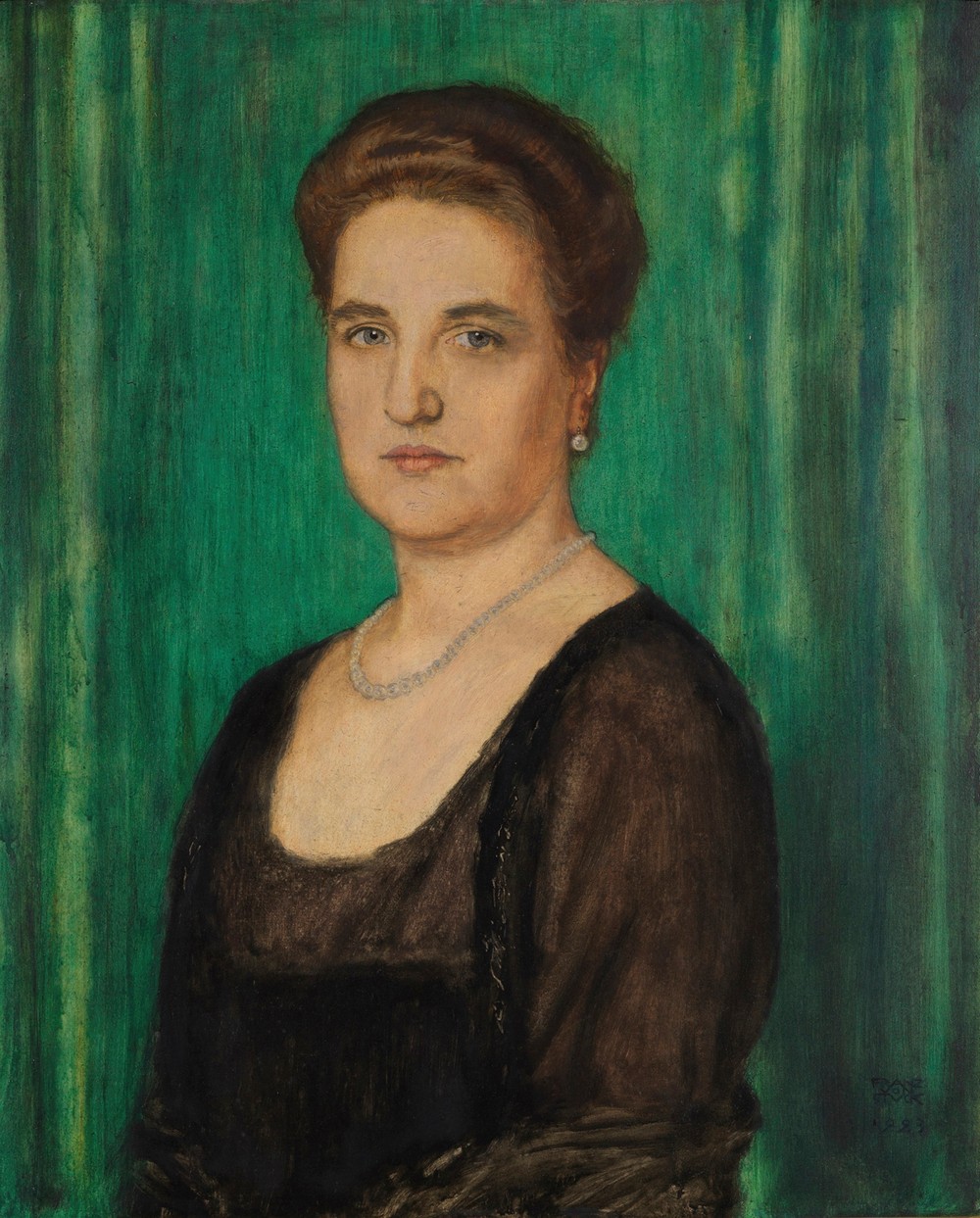 Damenbildnis (Martha Butzer)