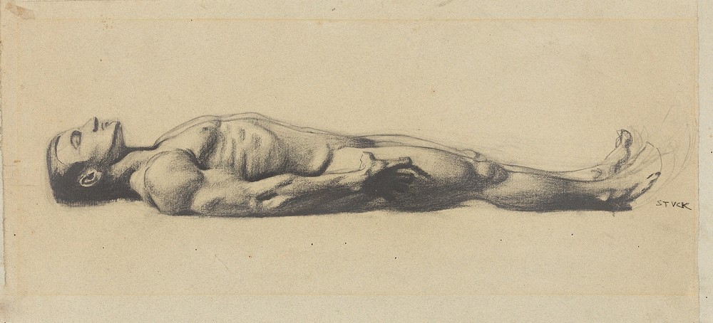 Studie zu einem Leichnam Christi für ‘Pieta’ (before 1891)