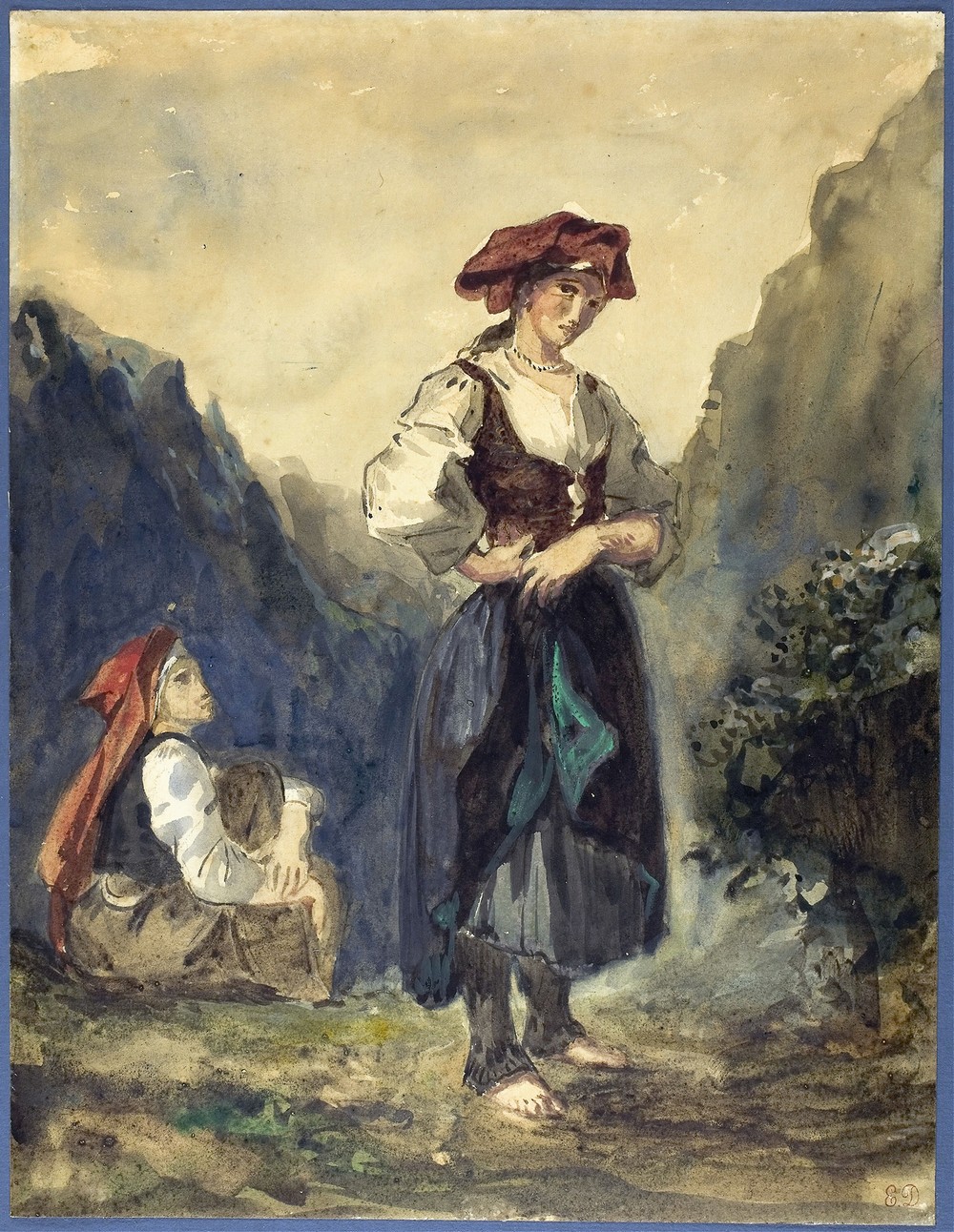 Peasant Women from the Region of the Eaux-Bonnes