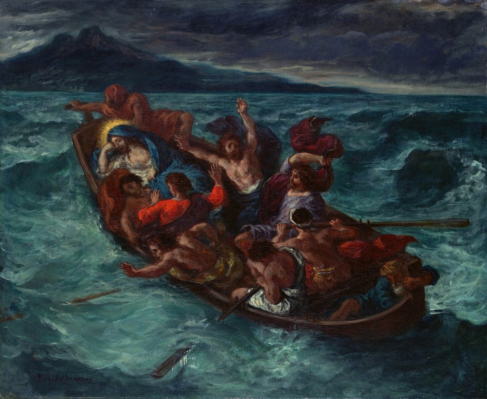 Christ Asleep during the Tempest (ca. 1853)
