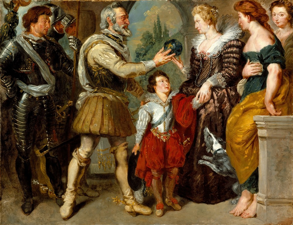 Henri IV Conferring the Regency upon Marie de’ Medici