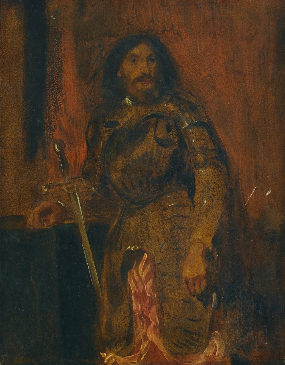 Etude De Vicentini en Armure