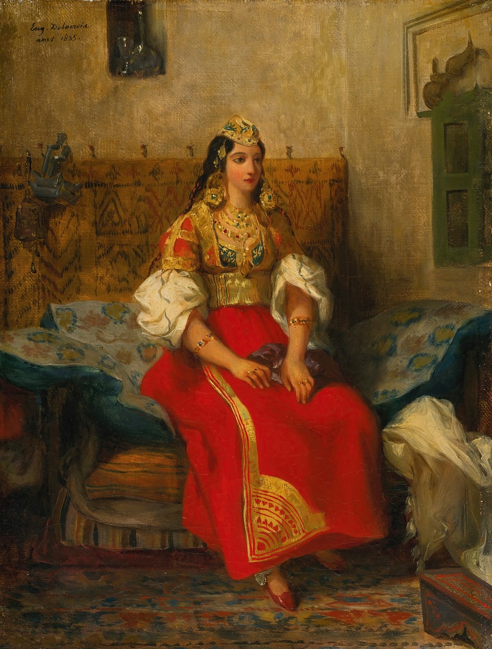 Juive de Tanger en costume d’appart