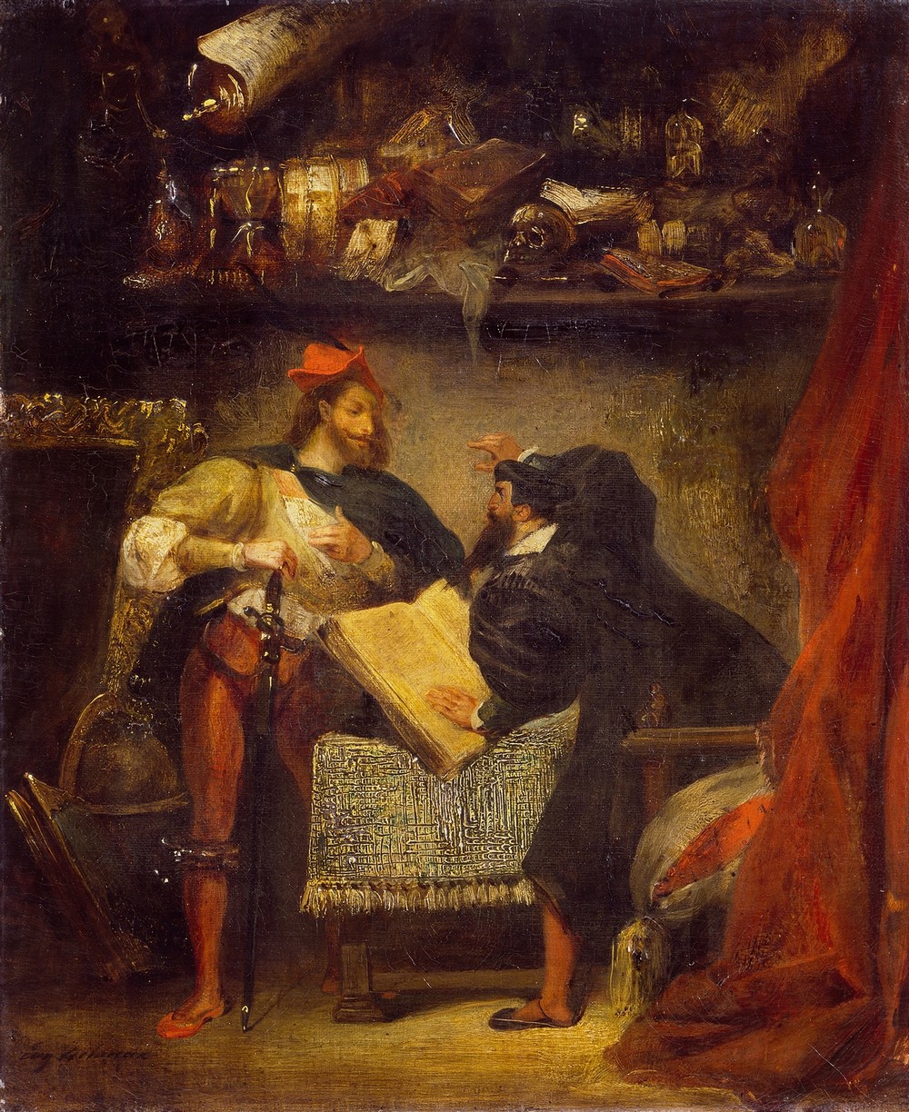 Faust and Mephistopheles (1827-8)