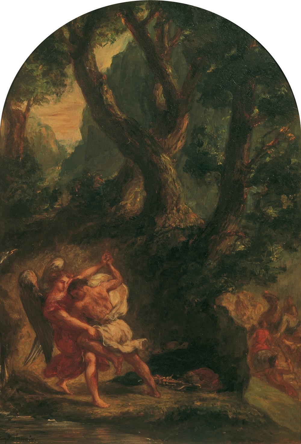 Jakob ringt mit dem Engel