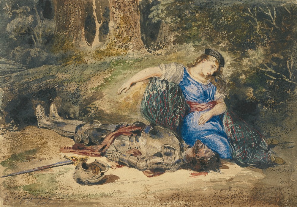 The Death of Lara (about 1824)