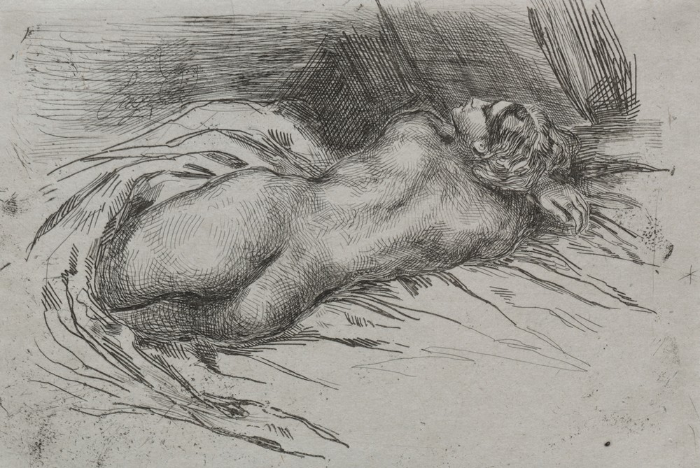 Study of a Woman Seen from the Back