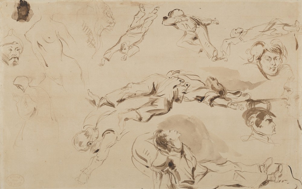 Figure Studies related to ‘Liberty Leading the People’