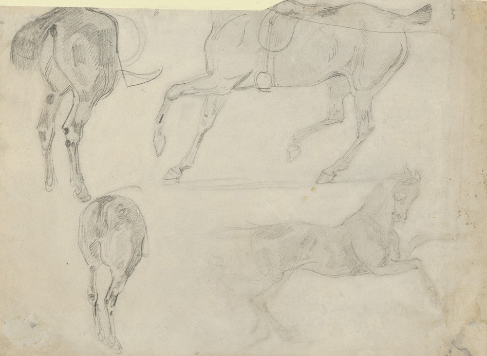 Four Studies of Horses (1829–31)