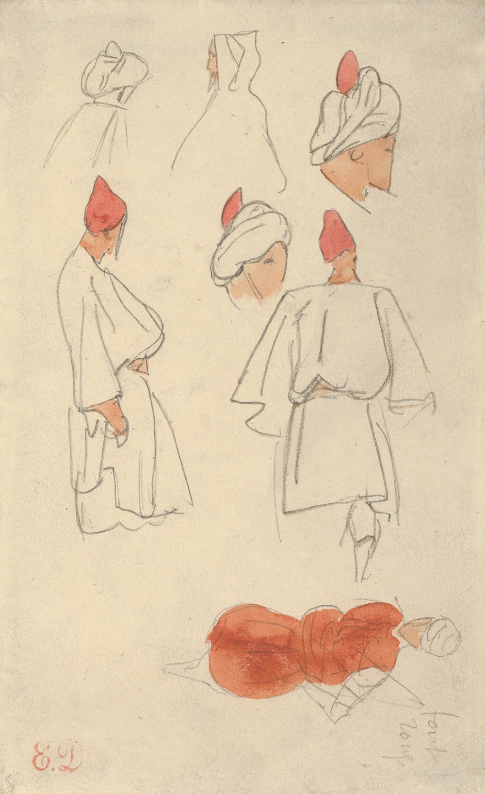 Seven Studies of Moroccan Men’s Costume