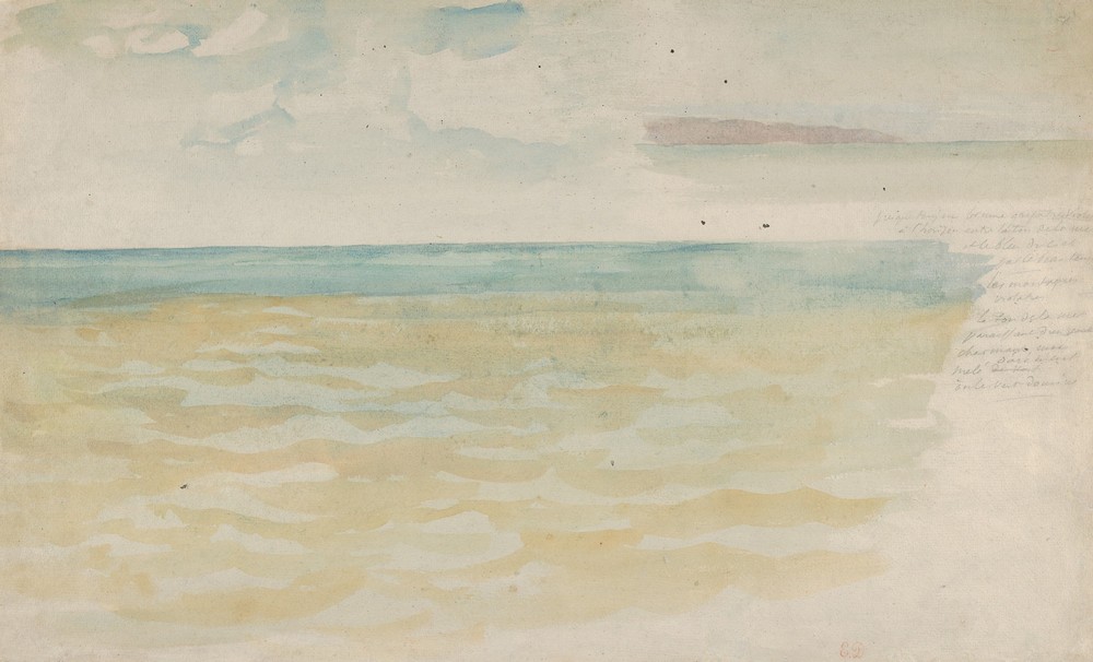 The Sea at Dieppe (ca. 1852–54)