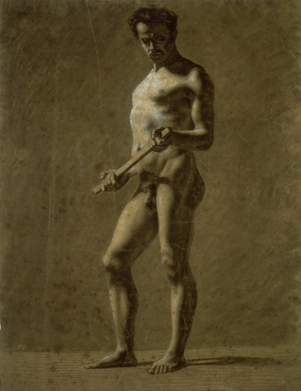 Standing Academic Male Nude