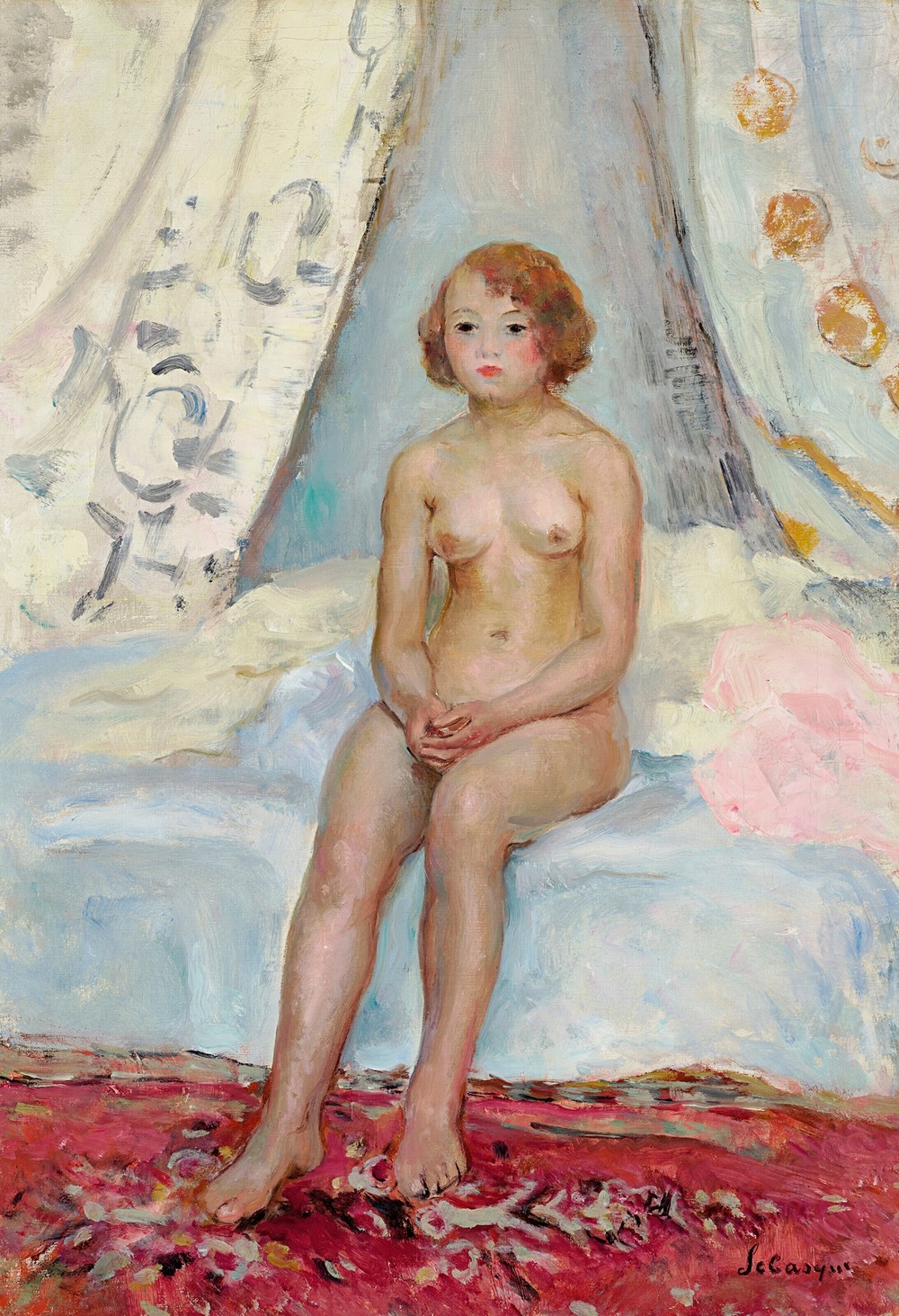 Nu assis dans une alcove (circa 1920-1925)