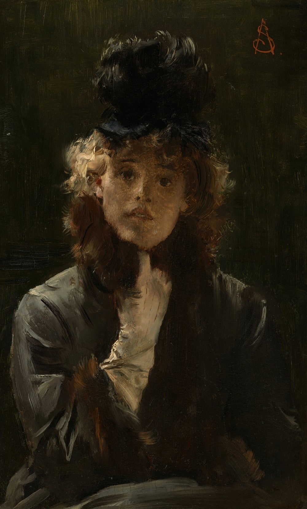 The Parisian Sphinx (C. 1880)