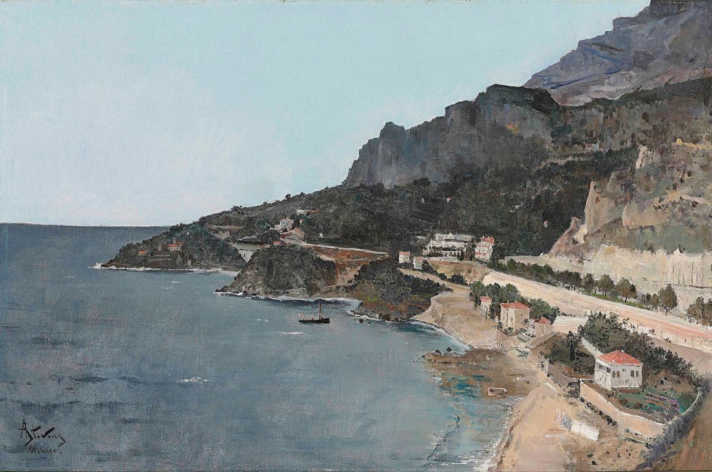 Cap D’ail, Vue prise de Palais du Prince de Monaco